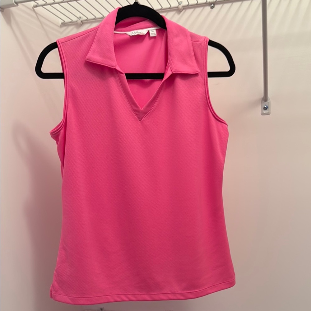 Pink Sleeveless Women's Top